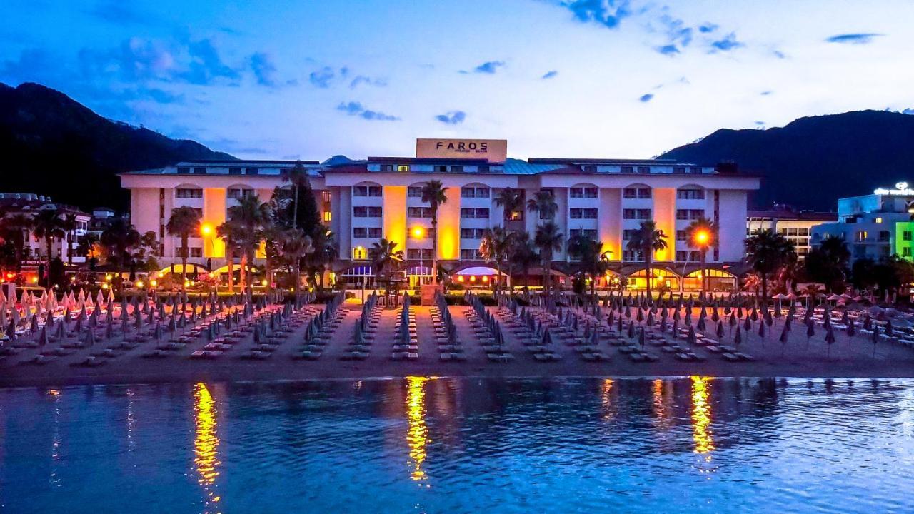 Faros Premium Beach Marmaris Esterno foto
