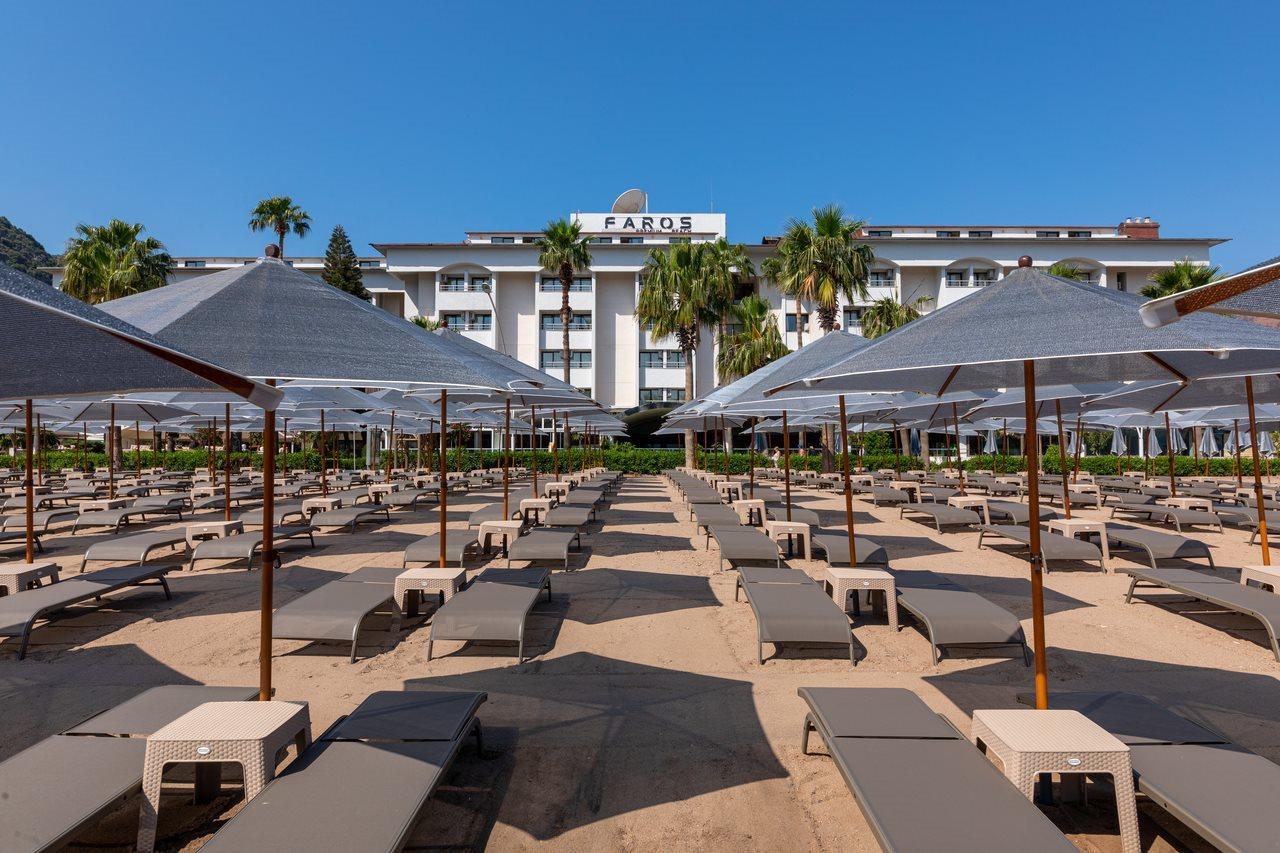 Faros Premium Beach Marmaris Esterno foto