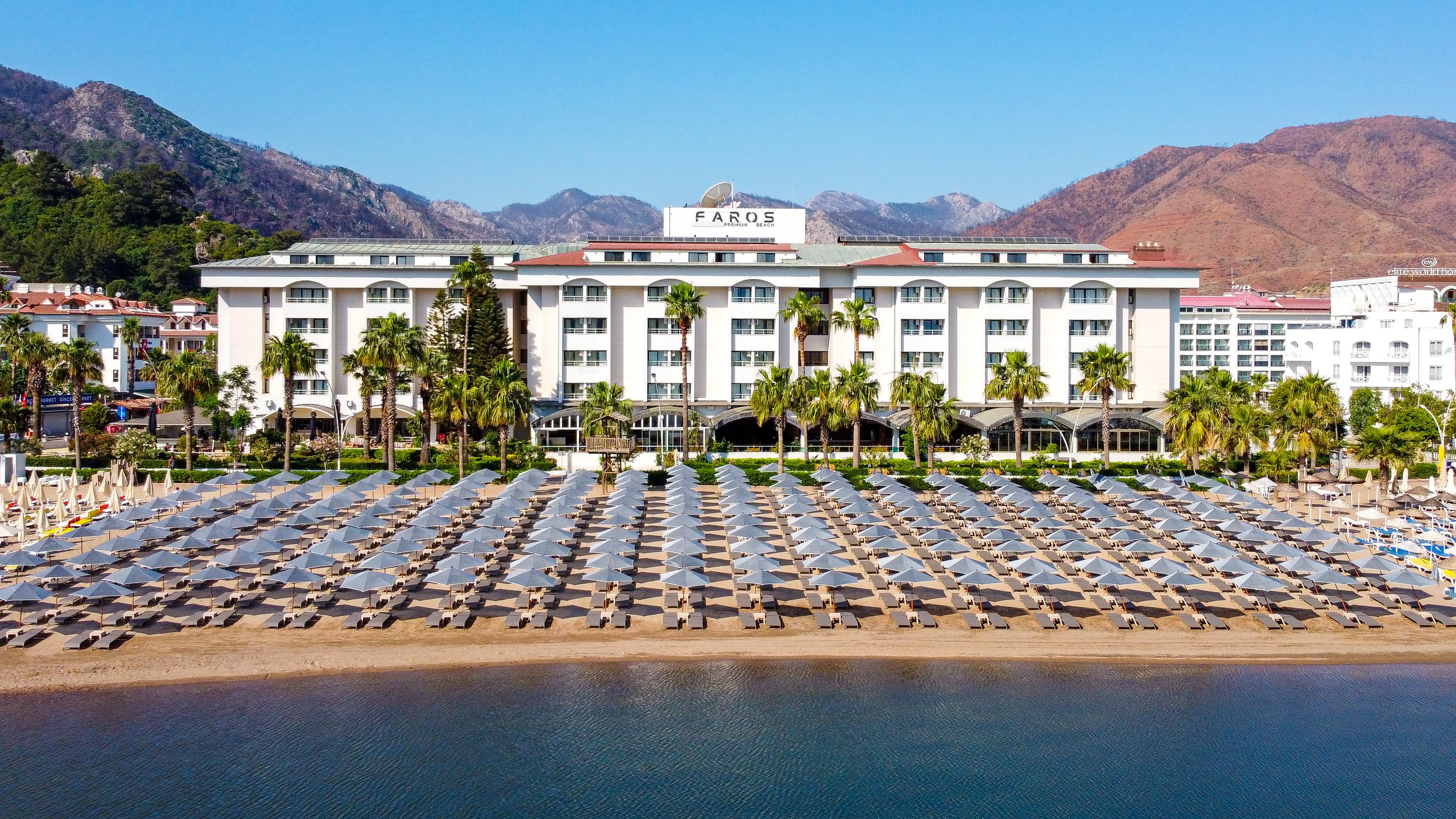 Faros Premium Beach Marmaris Esterno foto